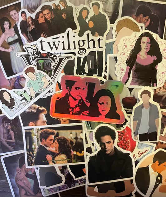 Twilight Inspired Stickers - Random Selection - Set of 10, 15 or 20