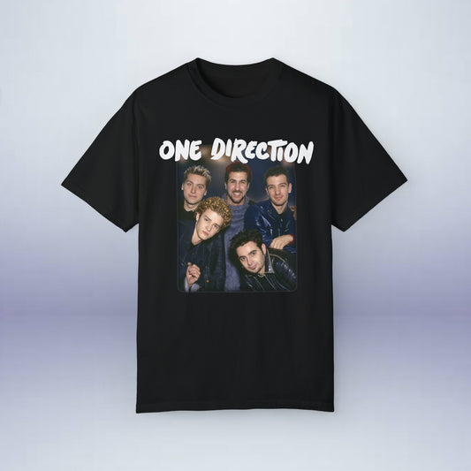 Nsync One Direction Premium Comfort Colors T-Shirt - Boy Band Reunions Original Design